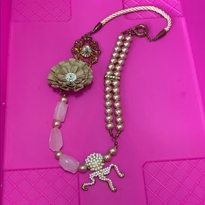 Anthropologie octopus necklace